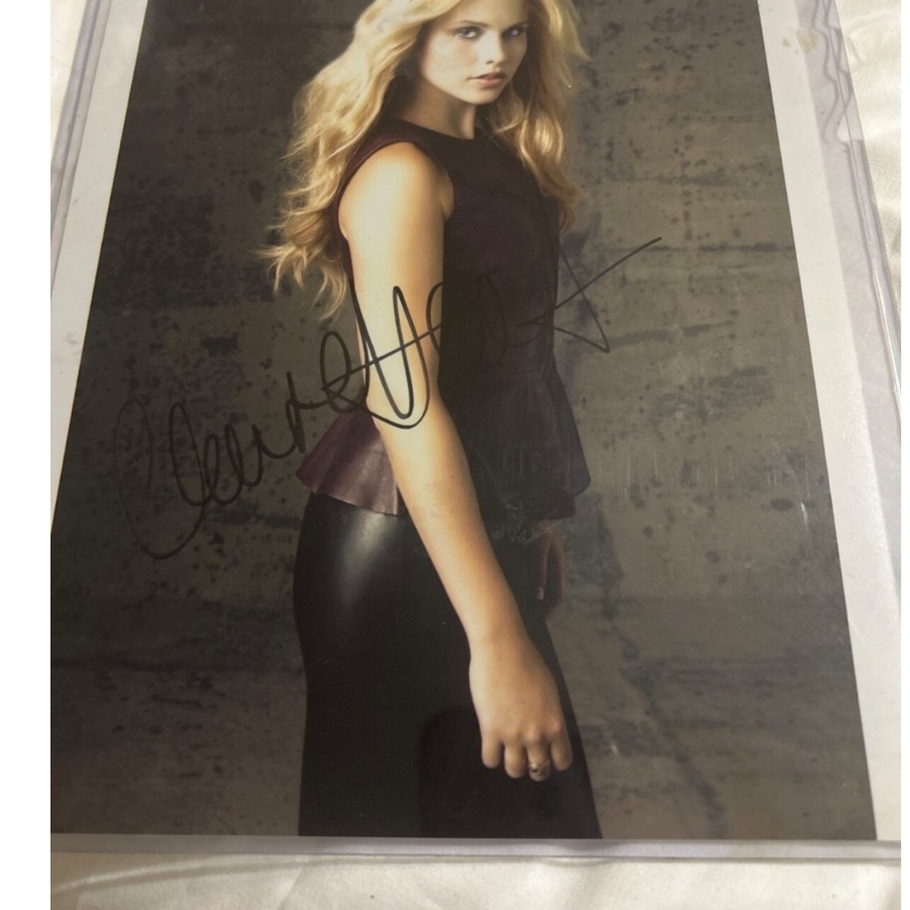 Claire Holt Vampire Diaries Signed Photograph